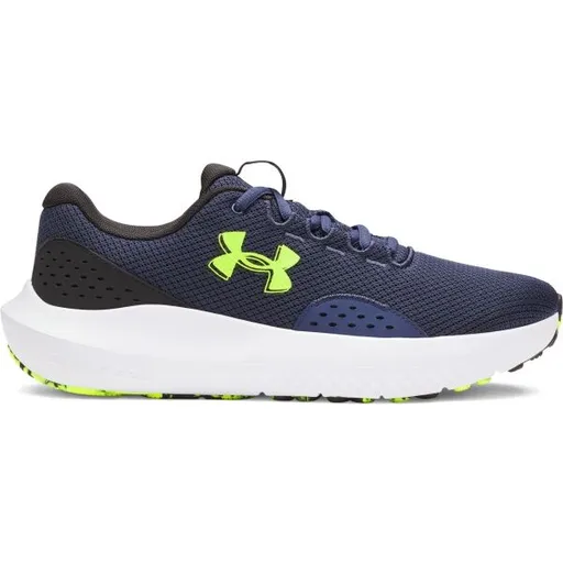 Under Armour CHARGED SURGE 4 Pánská běžecká obuv, tmavě modrá, velikost 44.5
