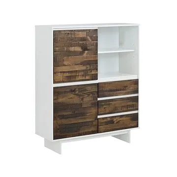 Danish Style Komoda Morgen II., 120 cm, hnědá (NT00300)