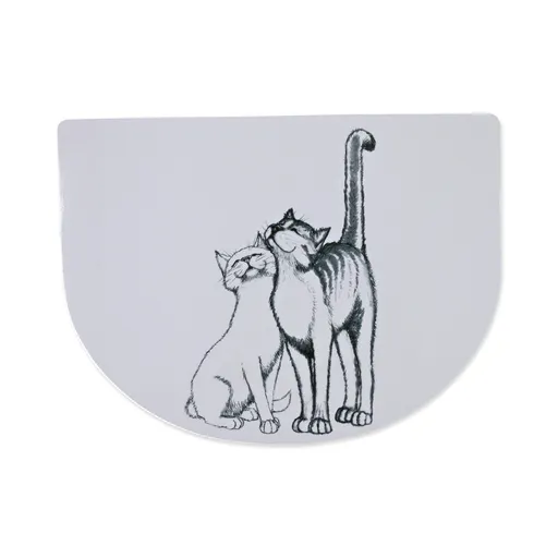 Trixie Podložka pod misky bílá 40x30 cm