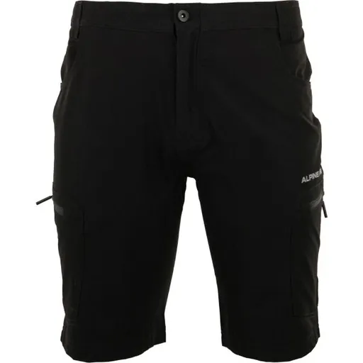 ALPINE PRO HERS Pánské kraťasy, černá, velikost
