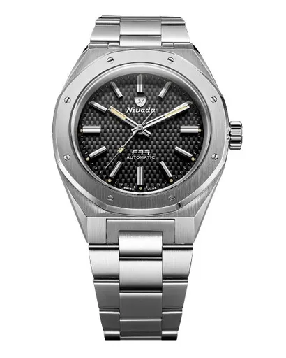 Nivada Grenchen F77 Black 41mm