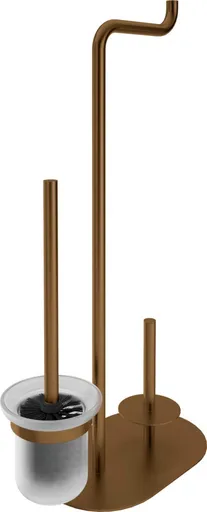 DEANTE Silia hnědá Držák toaletního papíru 3-funkční ADI_C732