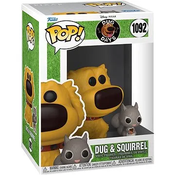 Funko POP!&Buddy Dug Days- Dug w/Squirrel (889698573849)