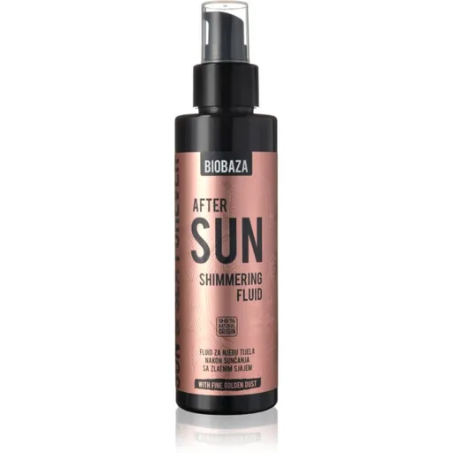 BIOBAZA After Sun fluid po opalování se třpytkami 150 ml