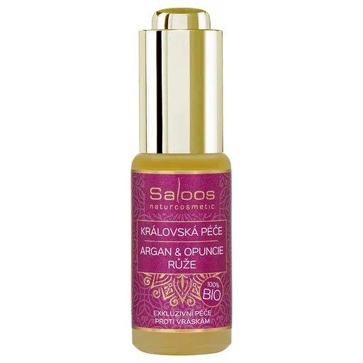 Saloos Omlazující pleťový olej Argan & Opuncie - Růže 20 ml