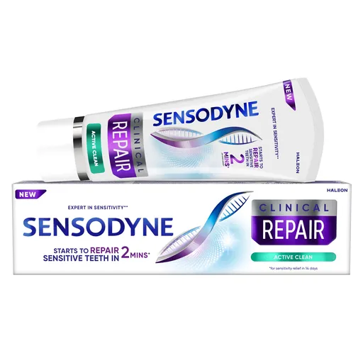 Sensodyne Clinical Repair Active Clean zubní pasta 75 ml