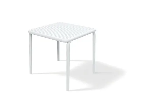 Stůl zahradní BRENE 795x795x755mm - bílá