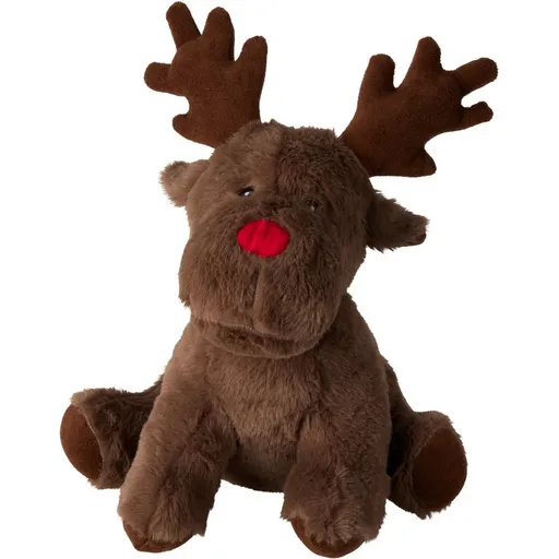 Dveřní zarážka Sobík hnědá, 26 cm