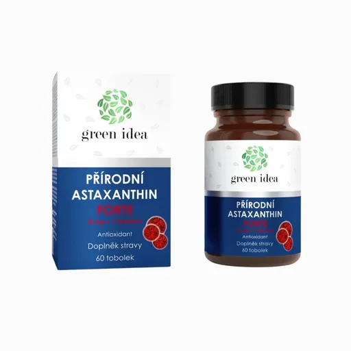 Astaxanthin forte 8 mg - tobolky 60 ks - Green idea