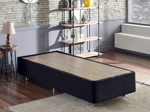 Rám jednolůžkové postele Ela Single - Black (100 x 200)