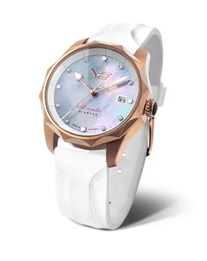 Vostok Europe Vilnele Solar VS42-125B754 - Bílý silikonový řemínek navíc