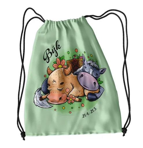 Vak na záda Koňská znamení – býk