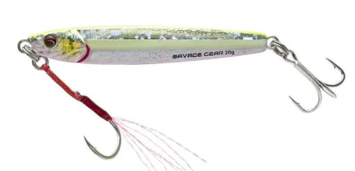 Savage gear pilkr 3d jig minnow sinking yellow pink - 4,6 cm 5 g