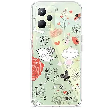 TopQ Kryt Realme C35 Funny 74592 (Sun-74592)