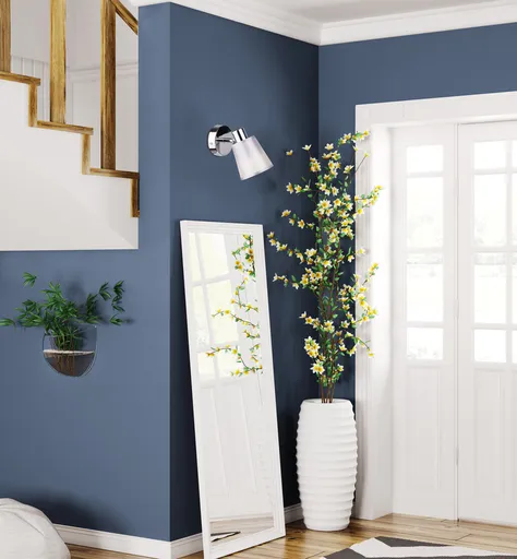 Nástěnná lampa 1X40W E14 chrom PIN