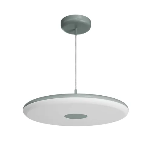 OSMONT ZET60064 ZETA ST2 FP závěsné plastové svítidlo šedá / bílá IP40 3000 K 38W LED