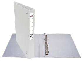 Pořadač A4 4cm 4 kroužky PP Imperator bílý