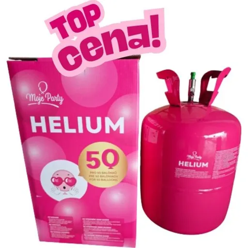 Helium na 50 balonků