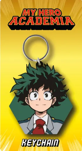 My Hero Academia gumová klíčenka – Deku