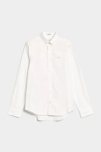 KOŠILE GANT SLIM PINPOINT OXFORD SHIRT WHITE