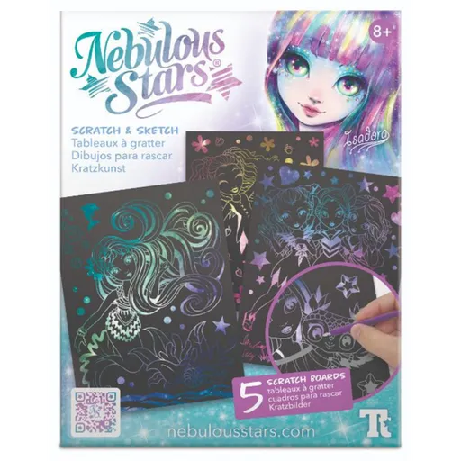 Nebulous Stars Seškrabávací set 5 destiček