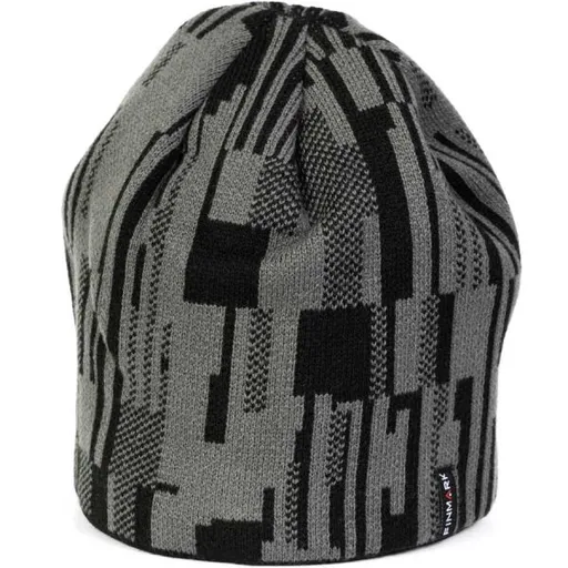 Finmark WINTER HAT Pánská zimní pletená čepice, šedá, velikost UNI