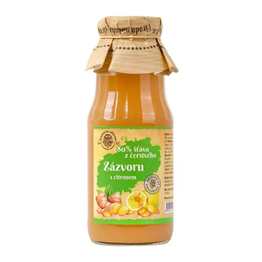 Klášterní officína Šťáva z čerstvého zázvoru s citronem 300 g