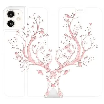 Flipové pouzdro na mobil Apple iPhone 11 - M007S Růžový jelínek (5903226975303)