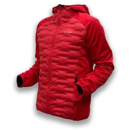 TRIMM ERVI Pánská hybridní bunda, červená, velikost XXXL