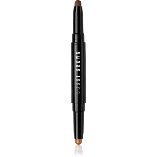 Bobbi Brown Long-Wear Dual-Ended Cream Shadow Stick oční stíny v tužce duo odstín Milk Chocolate / Midnight Brown 1.6 g