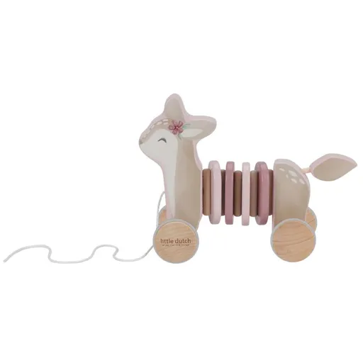 Little Dutch Tahací srnka dřevěná Fairy Garden