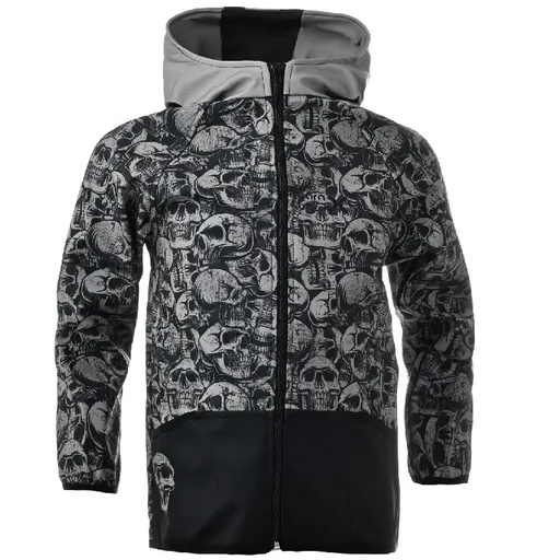 Dětská softshellová bunda – Skulls (Velikost bundy: 110)