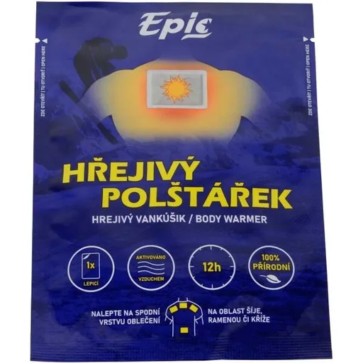 EPICSTAR BODY WARMER Hřejivý polštářek na oblečení, bílá, velikost
