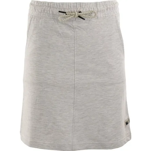 ALPINE PRO MEDIA Dámská sukně, šedá, velikost