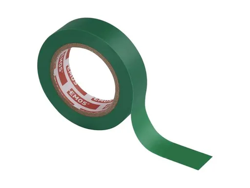 Páska izolační PVC 15mm/10m zelená EMOS 1ks