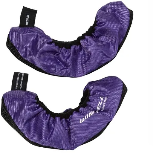 WINNWELL PREMIUM JR Juniorský chránič bruslí, fialová, velikost