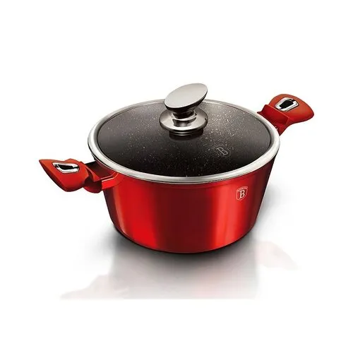 Berlinger Haus Kastrol Burgundy Metallic Line, 28 cm