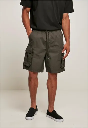 Urban Classics Drawstring Cargo Shorts Darkshadow - S