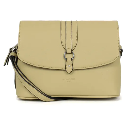 Dámská crossbody kabelka Hexagona Astrid - zeleno-žlutá