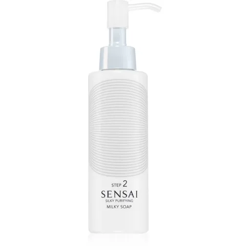 Sensai Silky Purifying Milky Soap hydratační čisticí mýdlo pro suchou až velmi suchou pleť 150 ml
