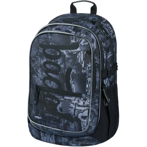 BAAGL CORE TECHNIC Školní batoh, tmavě šedá, velikost