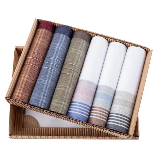 Dárková sada pánských kapesníků FELIX 6 ks