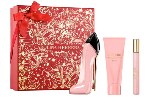 Carolina Herrera Good Girl Blush - EDP 80 ml + tělové mléko 100 ml + EDP 10 ml