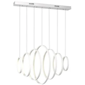 LED Lustr na lanku VERTIGO LED/86W/230V bílá (81601)