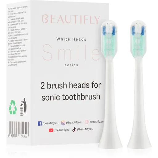 Beautifly White Smile Toothbrush Tips náhradní hlavice pro zubní kartáček 2 ks