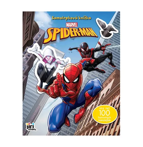 JIRI MODELS Samolepková knížka Spiderman 1 ks