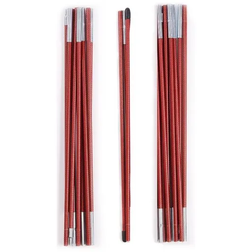 LOAP AXES 2 Tyče ke stanu, červená, velikost