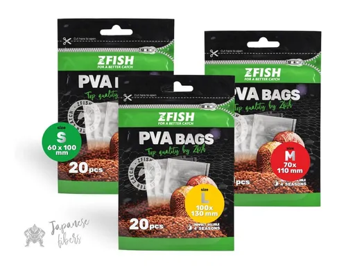 Zfish PVA Sáčky PVA Bags 20ks,Zfish PVA Sáčky PVA Bags 20ks