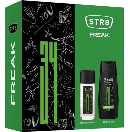 STR8 FR34K - deodorant ve spreji 85 ml + sprchový gel 250 ml