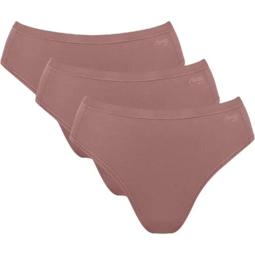 SLOGGI GO DAILY 3P Dámské kalhotky, hnědá, velikost